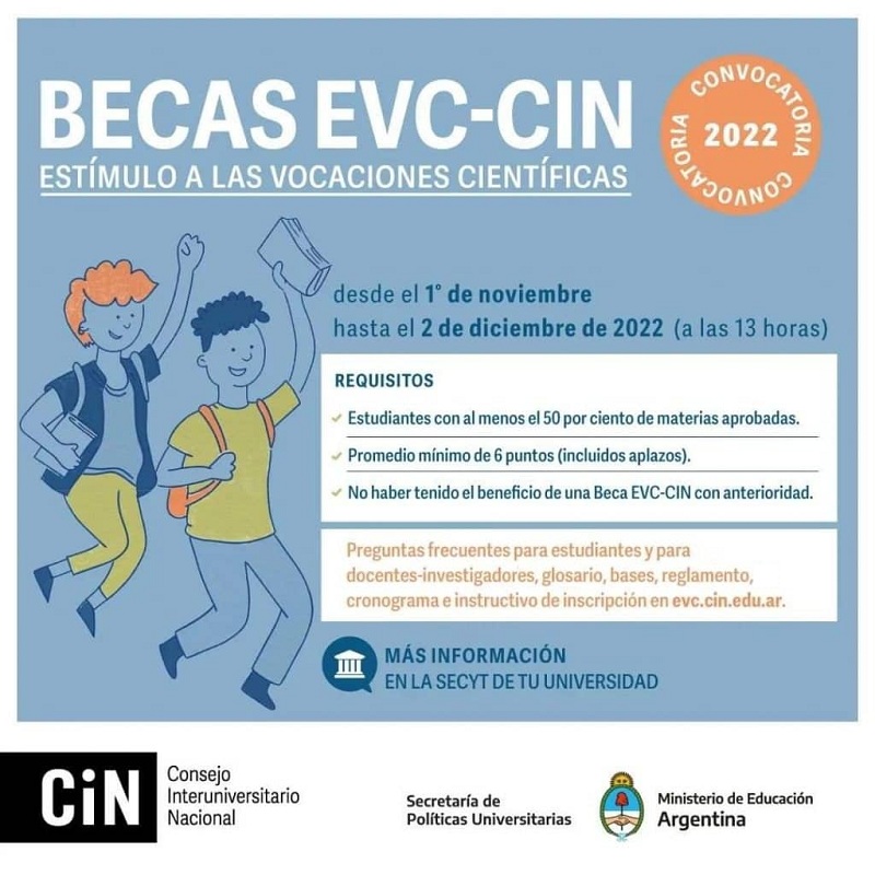 FOTO BECAS EVC CIN