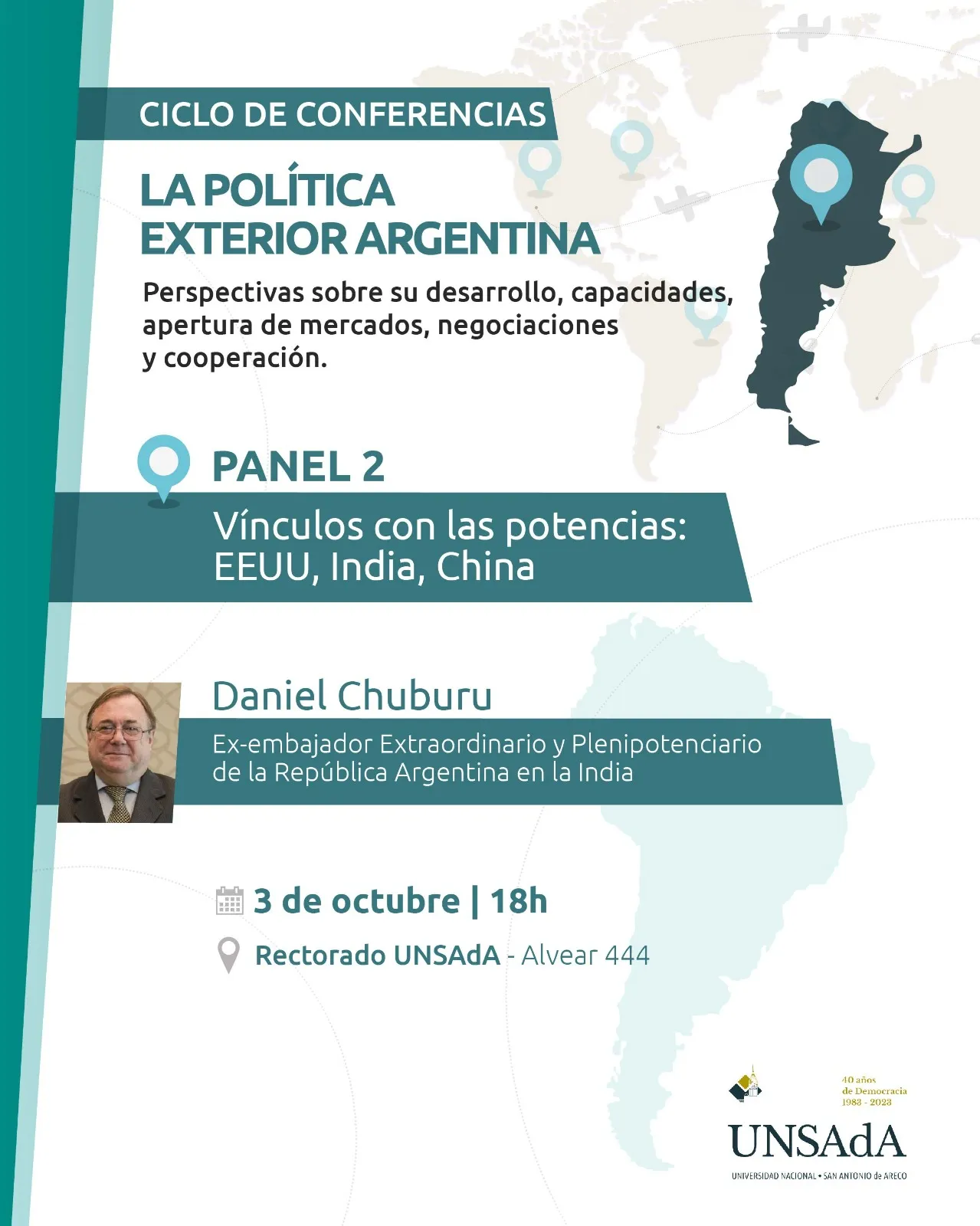Ciclo de conferencias sobre la política exterior argentina